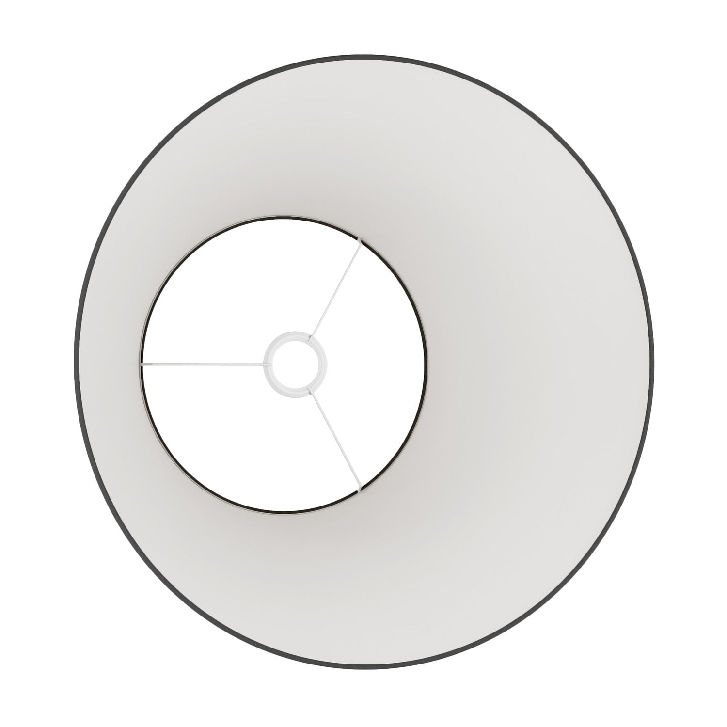 Paralume Impero L per sospensione con attacco E27 - Made in Italy - Teletta Antracite