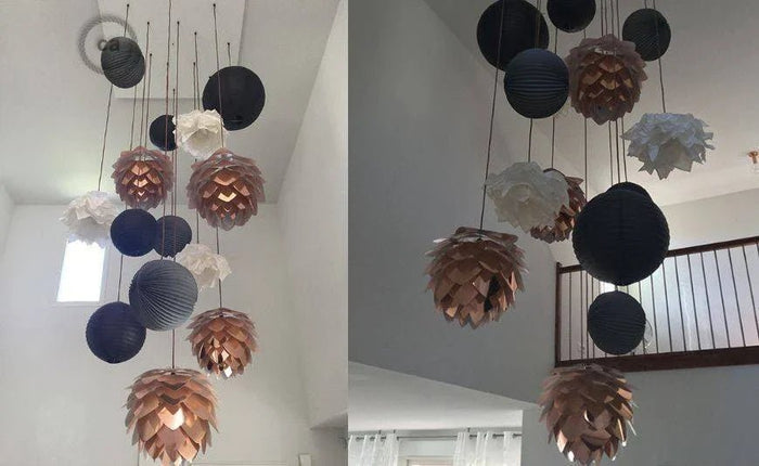 Caroline Richard, il lampadario di una degna padrona di casa - Creative Cables
