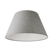 Paralume Impero L per lampada da tavolo o applique con attacco E27 - Made in Italy - Camelot Grigio
