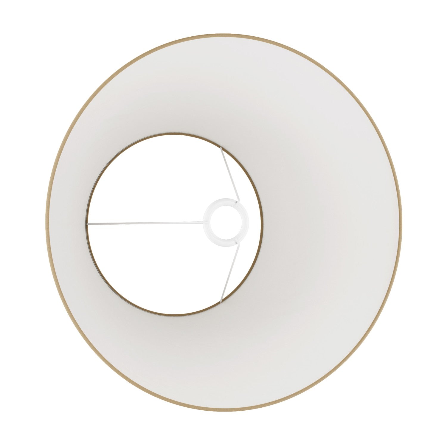 Paralume Impero L per lampada da tavolo o applique con attacco E27 - Made in Italy - Juta Naturale