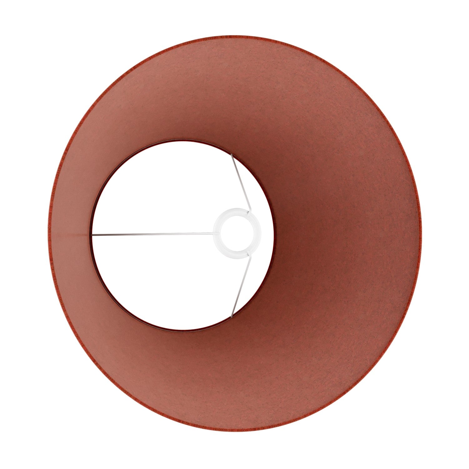 Paralume Impero L per lampada da tavolo o applique con attacco E27 - Made in Italy - Lana Aragosta