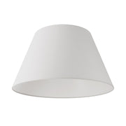 Paralume Impero L per sospensione con attacco E27 - Made in Italy - Lino Crudo