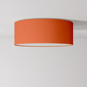 Plafoniera in tessuto Medium Slim - Made in Italy - Cinette Aragosta