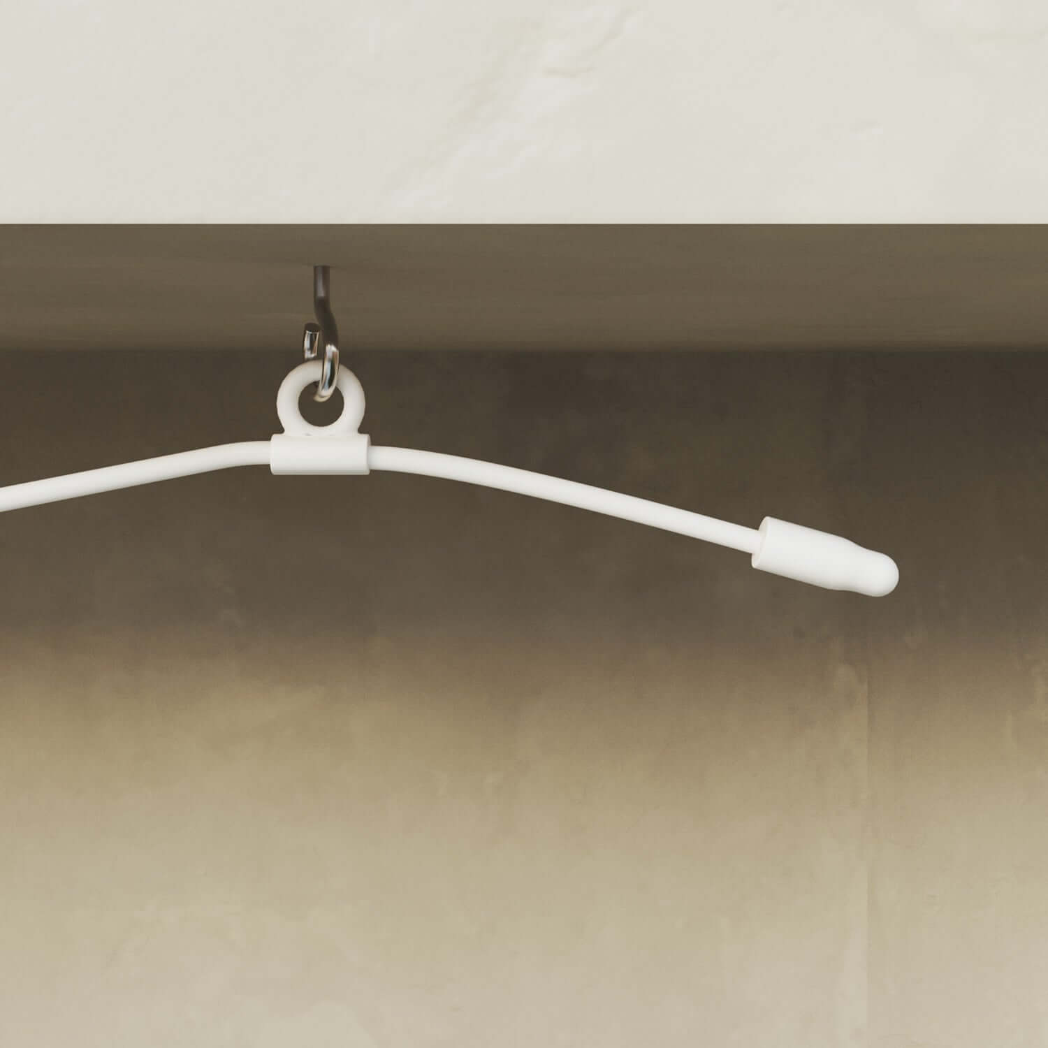 Catena luminosa reticolare 7 punti luce da esterno IP67 Bianco sabbia - Marina GRID