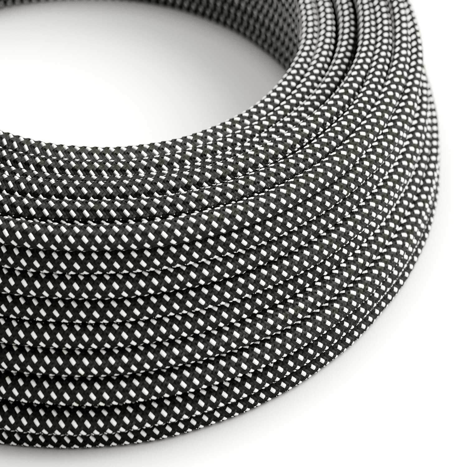 Cavo tessile per illuminazione Cielo Stellato 3D - L'Originale Creative Cables, per lampade a sospensione e da parete - RT41