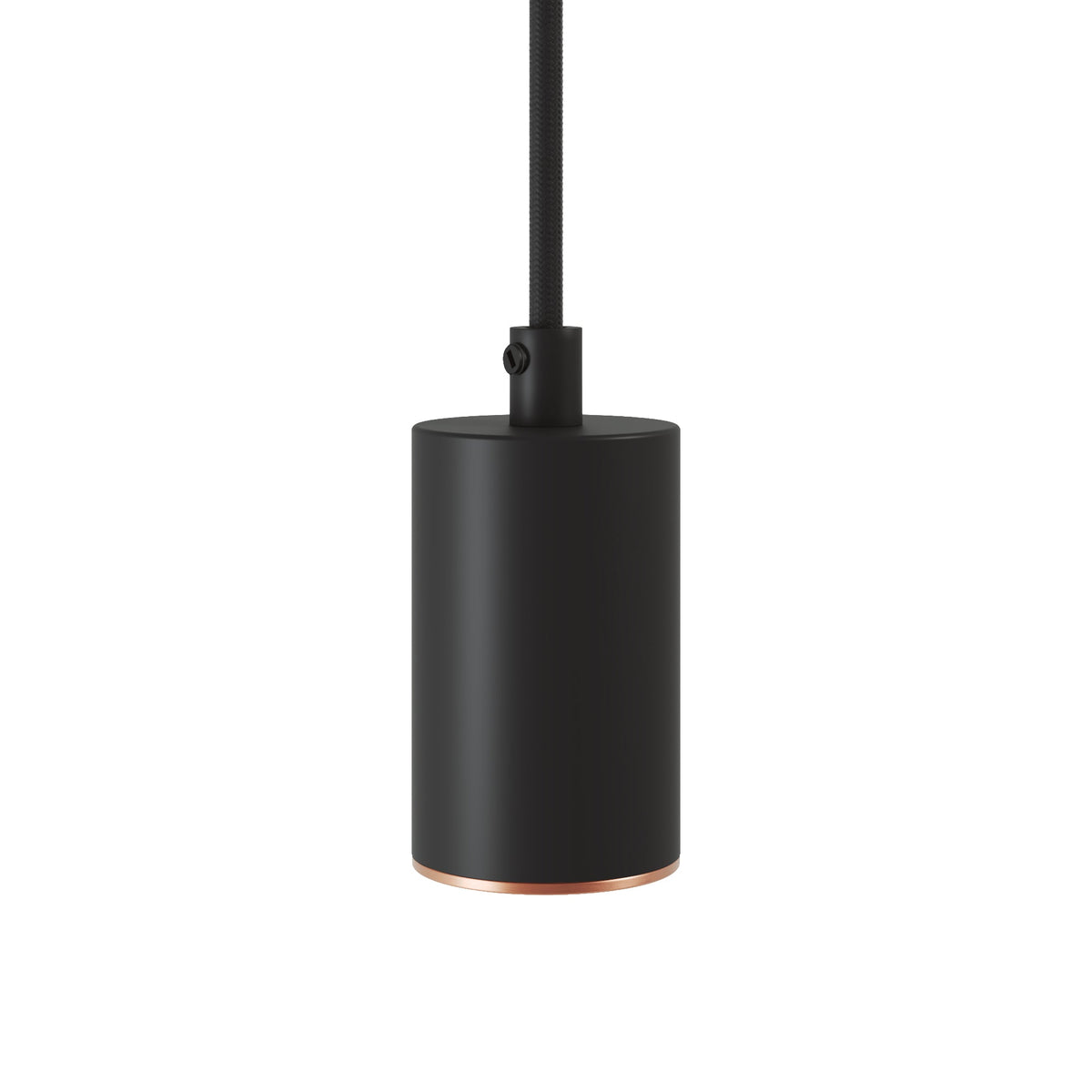 Faretto GU10 Spotlight LED Bispot - Nero / Rame satinato