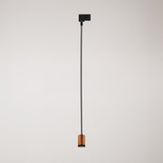 Faretto singolo Mini Spotlight GU1d0 per binari - Rame satinato