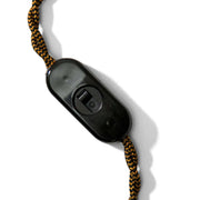 Interruttore Rompifilo Unipolare a cursore Nero - Design by Achille Castiglioni