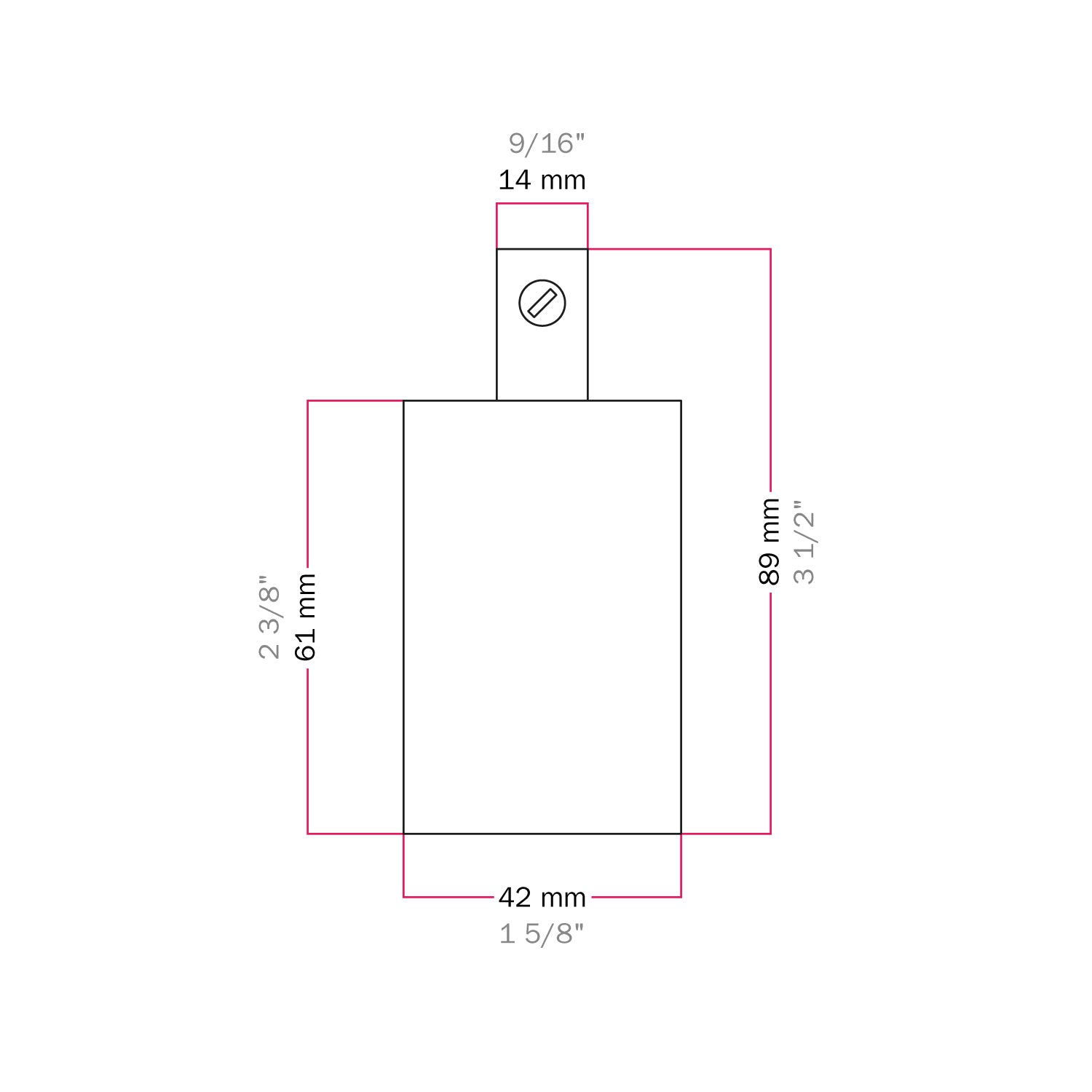 Kit portalampada E27 cilindrico in metallo - Ruggine scura verniciata Cilindrico