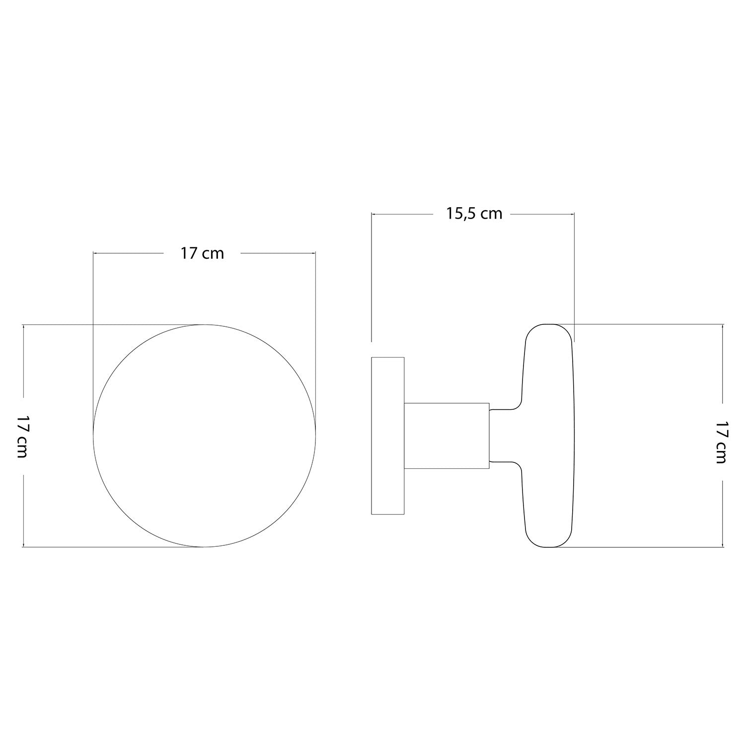 Lampada Fermaluce in legno con lampadina Dash - Neutro