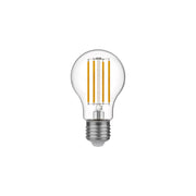 Lampadina LED Trasparente Goccia A60 7W 806Lm E27 2700K Dimmerabile - T01