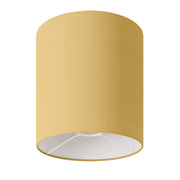 Paralume Cilindro M in tessuto con attacco E27 - Made in Italy - Arenal Oro