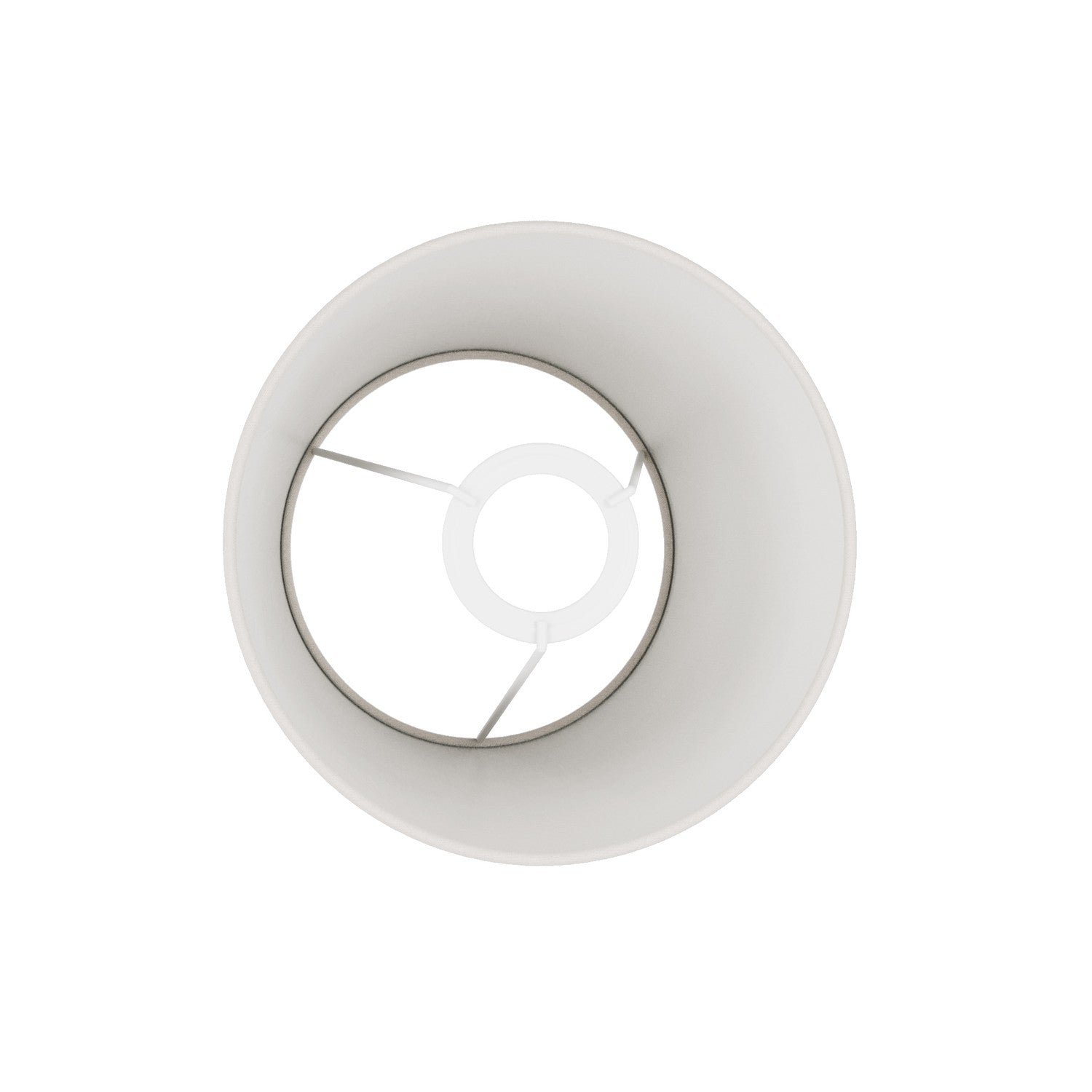 Paralume Impero S con attacco E27 per lampada da tavolo o applique - Made in Italy - Lino Crudo