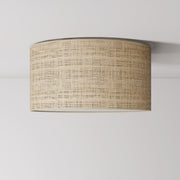 Plafoniera in tessuto Medium - Made in Italy - Raphia