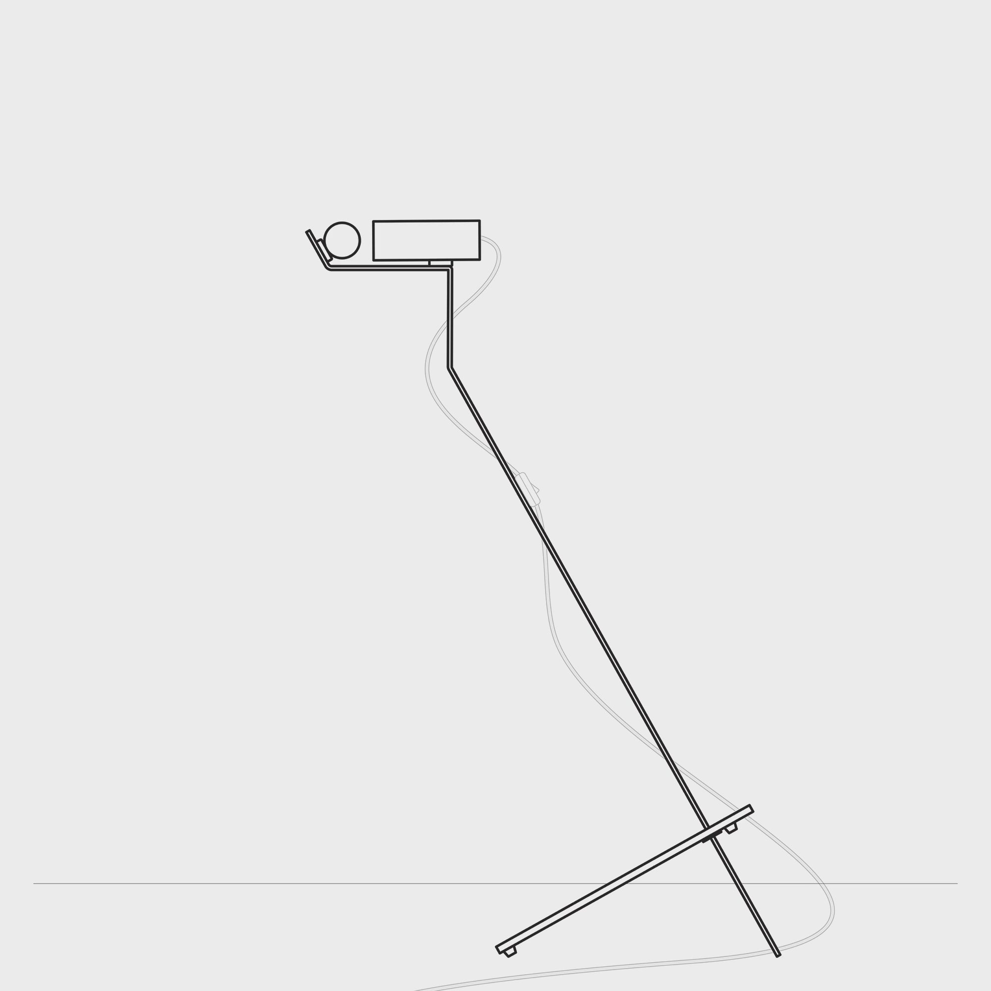 Načíst video: Naklápěcí stojací lampa s nastavitelným magnetickým Bodové svítidlo a UK Zástrčka – Mario Tubo – Zelená