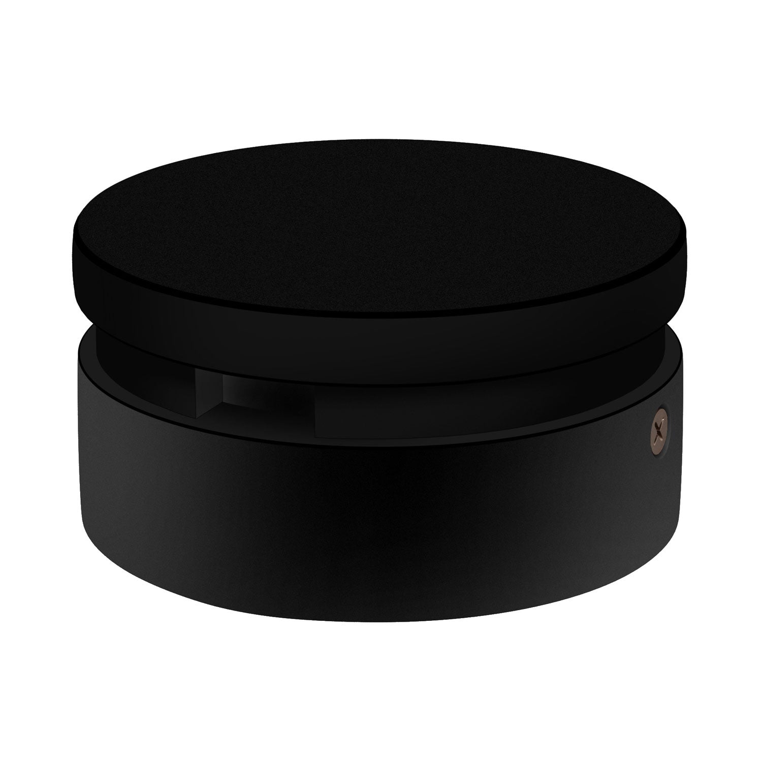 Rosone in legno per cavo per catenaria e sistema Filé. Made in Italy - Nero