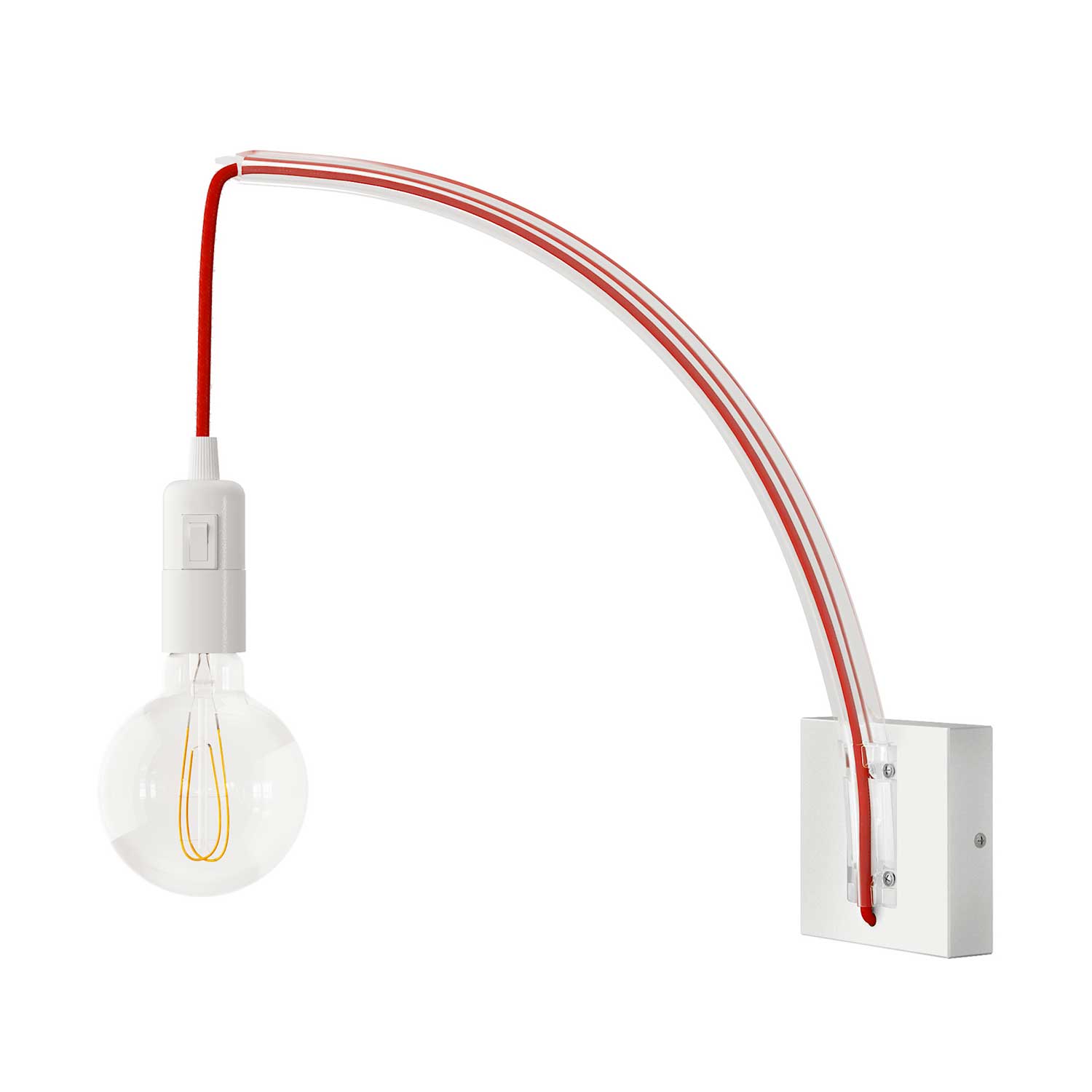 Supporto quadrato per Archet(To) in legno - Bianco