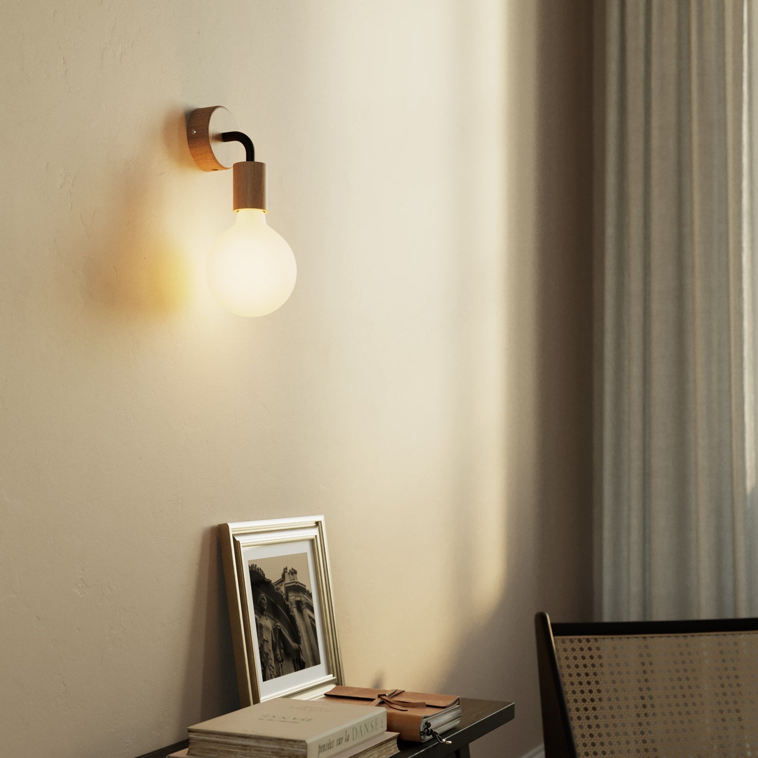 Tubo curvo di estensione 5 cm in metallo - Nero